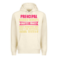 Sandshell principal funniest isn't a jobtitle Premium Hoodie - artisFamous