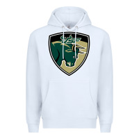 White south florida bulls Premium Hoodie - artisFamous