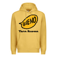 Antique Gold Resto Taco Bueno Premium Hoodie - artisFamous