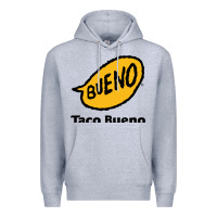 Heather Grey Resto Taco Bueno Premium Hoodie - artisFamous