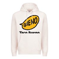 Pale Pink Resto Taco Bueno Premium Hoodie - artisFamous