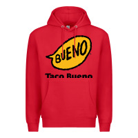 Red Resto Taco Bueno Premium Hoodie - artisFamous