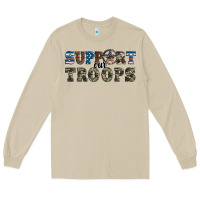 Mushroom armed forces day support our troops Long Sleeve Tee - Artiststas