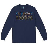 Navy armed forces day support our troops Long Sleeve Tee - Artiststas
