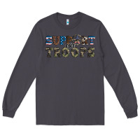 Smoke armed forces day support our troops Long Sleeve Tee - Artiststas