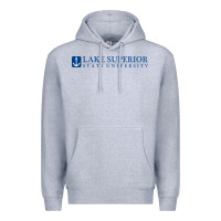 Heather Grey Lake Superior College (LSSU) Premium Hoodie - artisFamous