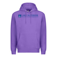 Purple Lake Superior College (LSSU) Premium Hoodie - artisFamous