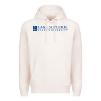 Pale Pink Lake Superior College (LSSU) Premium Hoodie - artisFamous