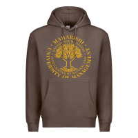 Coffee Maharishi International College Premium Hoodie - artisFamous