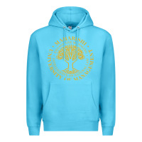Ocean Blue Maharishi International College Premium Hoodie - artisFamous