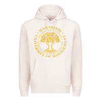 Pale Pink Maharishi International College Premium Hoodie - artisFamous