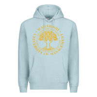 Blue Mist Maharishi International College Premium Hoodie - artisFamous