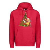 Cardinal Winnie The Pooh- Merry christmas Premium Hoodie - artisFamous