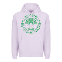 Lilac Maharishi International College Premium Hoodie - artisFamous