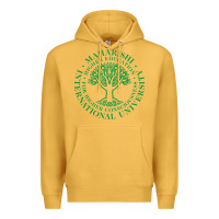 Mustard Maharishi International College Premium Hoodie - artisFamous