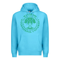 Ocean Blue Maharishi International College Premium Hoodie - artisFamous