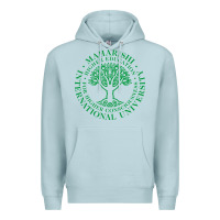 Blue Mist Maharishi International College Premium Hoodie - artisFamous