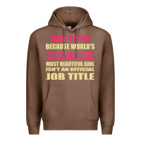 Chestnut taste tester funniest isn't a jobtitle Premium Hoodie - artisFamous