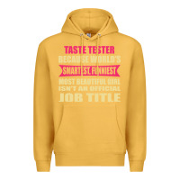 Mustard taste tester funniest isn't a jobtitle Premium Hoodie - artisFamous