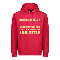 Cardinal taste tester funniest isn't a jobtitle Premium Hoodie - artisFamous