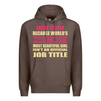 Coffee taste tester funniest isn't a jobtitle Premium Hoodie - artisFamous