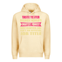 Pina Colada taste tester funniest isn't a jobtitle Premium Hoodie - artisFamous