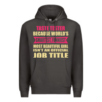 Taste Tester Funniest Isn't A Jobtitle Premium Hoodie | Teevron