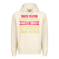 Tofu taste tester funniest isn't a jobtitle Premium Hoodie - artisFamous