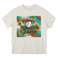 Cream baseball mom squad tumbler Heavy Core Tee - BundleAndBundleShop