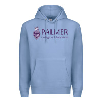 Colony Blue Palmer College of Chiropractic Premium Hoodie - artisFamous