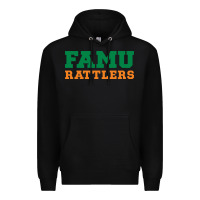 Black Famu Rattlers Premium Hoodie - artisFamous