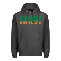 Charcoal Heather Famu Rattlers Premium Hoodie - artisFamous