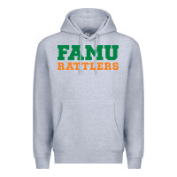 Heather Grey Famu Rattlers Premium Hoodie - artisFamous