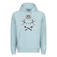 Blue Mist guns & roses 7 Premium Hoodie - artisFamous