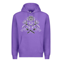 Purple guns & roses 7 Premium Hoodie - artisFamous