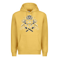 Antique Gold guns & roses 7 Premium Hoodie - artisFamous