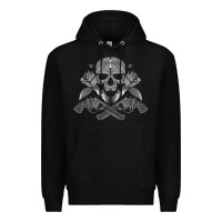 Black guns & roses 7 Premium Hoodie - artisFamous