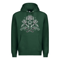 Sports Green guns & roses 7 Premium Hoodie - artisFamous