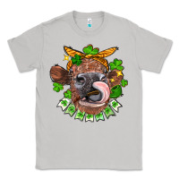 Moon Dust St. Patrick's Day cow Classic Tee - FaDigitalArtStudio