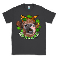 Smoke St. Patrick's Day cow Classic Tee - FaDigitalArtStudio