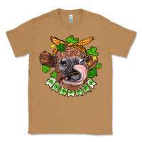 Toasted Coconut St. Patrick's Day cow Classic Tee - FaDigitalArtStudio