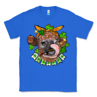 True Royal St. Patrick's Day cow Classic Tee - FaDigitalArtStudio