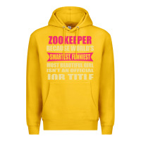 Lemon zookeeper funniest isn't a jobtitle Premium Hoodie - artisFamous