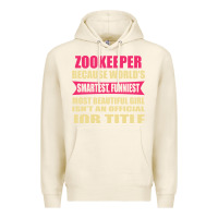 Tofu zookeeper funniest isn't a jobtitle Premium Hoodie - artisFamous