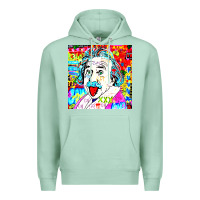 Seafoam POP ART RETRO Premium Hoodie - artisFamous