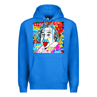 True Royal POP ART RETRO Premium Hoodie - artisFamous