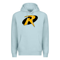 Blue Mist Robin Premium Hoodie - artisFamous