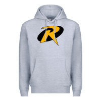 Heather Grey Robin Premium Hoodie - artisFamous