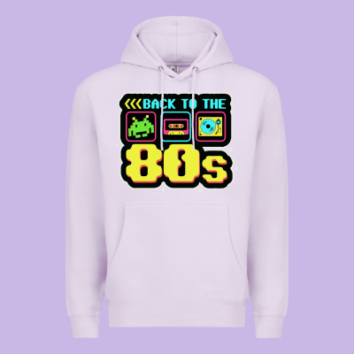 Back To The 80s Premium Hoodie Designed By Artisfamous