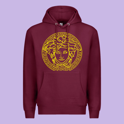 Vintage  Medusa Premium Hoodie Designed By Artisfamous